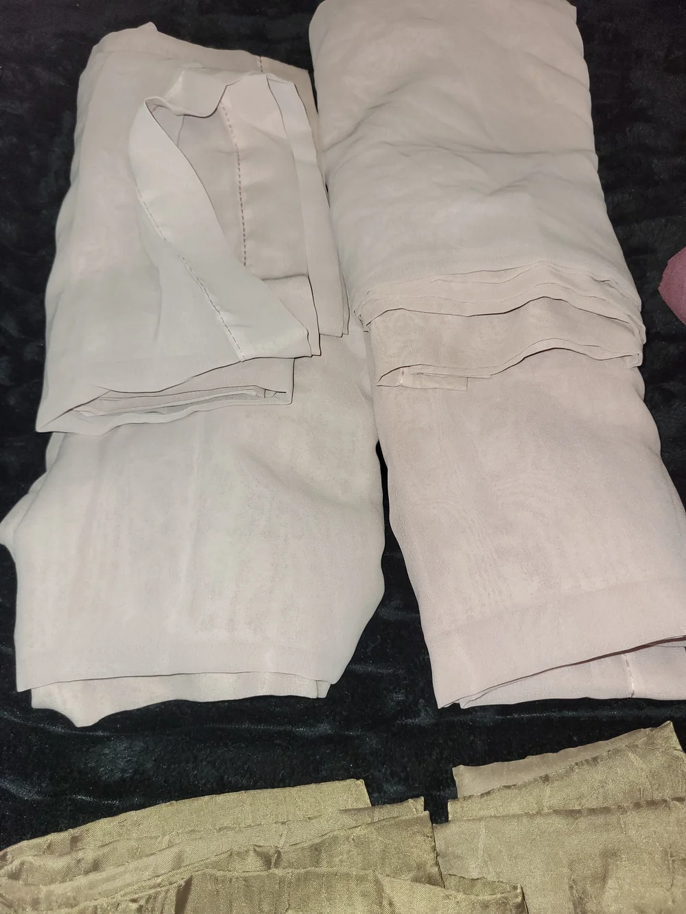 14 Panels Of Curtains